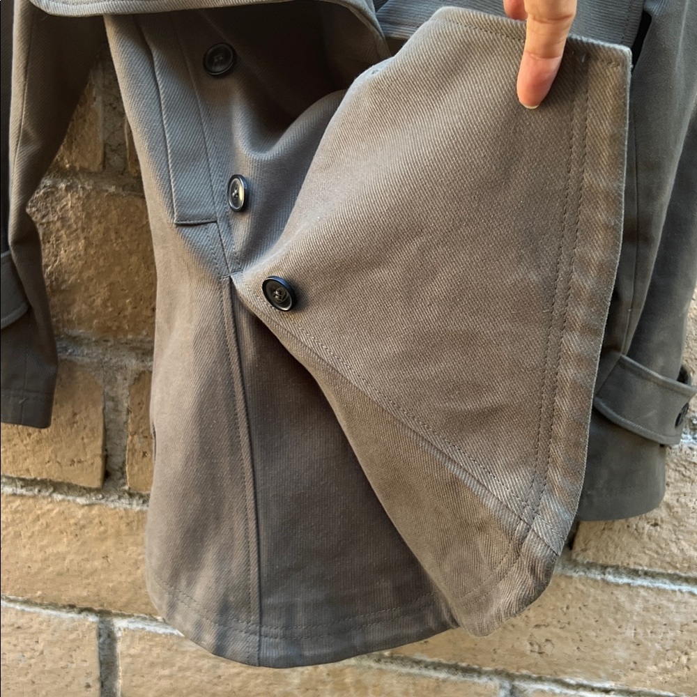 William Rast military Blazer/jacket w/ Button Detail and pockets olive green XS‎ - Picture 11 of 14